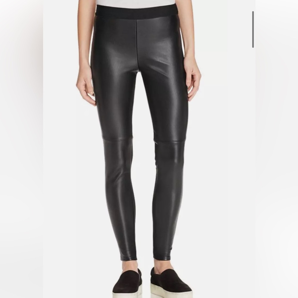 Bailey 44 faux leather front leggings size XS